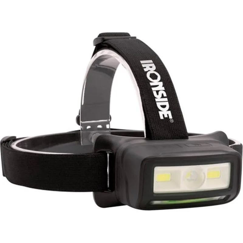 Compra LINTERNA FRONTAL LED 500LM /100LM RECARGABLE IRONSIDE 400088 al mejor precio