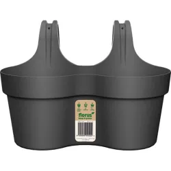 MACETA BALCON DUO ANTRACITA...