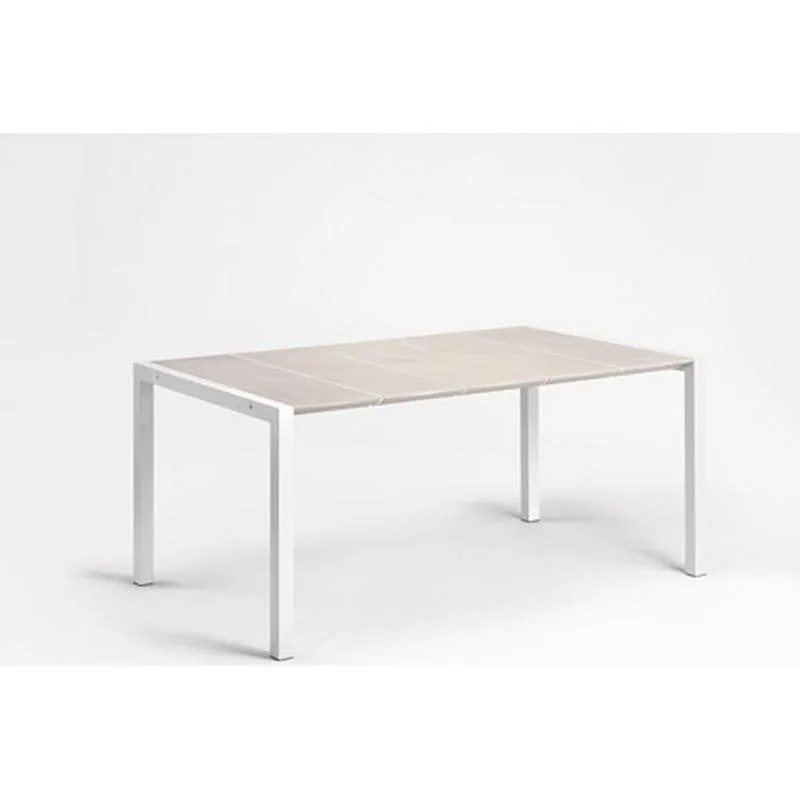 Compra MESA ALUMINIO POLIPROPILENO EDEN 165 X 100 CM BLANCO LINO GROSFILLEX Q9701581 al mejor precio