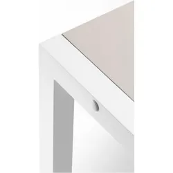Compra MESA ALUMINIO POLIPROPILENO EDEN 165 X 100 CM BLANCO LINO GROSFILLEX Q9701581 al mejor precio
