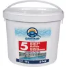 CLORO 5 ACCIONES TABLETA 250 GR 5 KG QUIMICAMP 201805