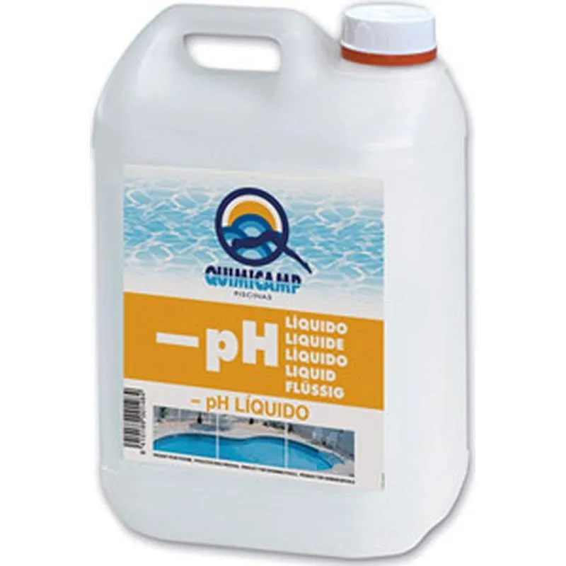 REDUCTOR PH LIQUIDO CLORHIDRICO 5 L QUIMICAMP 203205