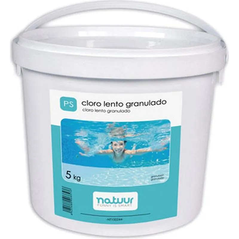 Compra CLORO DISOLUCION LENTA GRANULADO 5 KG NATUUR NT1305 al mejor precio