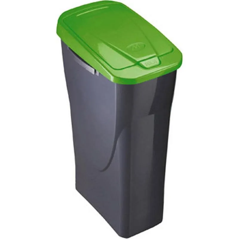 Compra CUBO RECICLAJE ECOBIN 25 L 21,5 X 36 X 51 CM VERDE MONDEX PLS 8086/82 al mejor precio