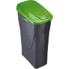 Compra CUBO RECICLAJE ECOBIN 25 L 21,5 X 36 X 51 CM VERDE MONDEX PLS 8086/82 al mejor precio