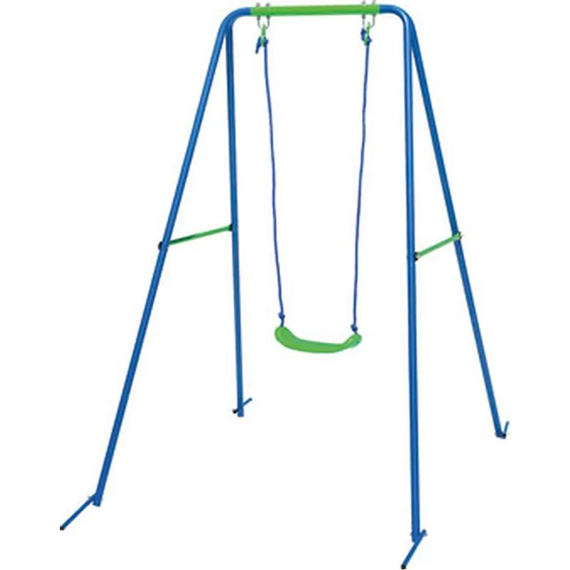 Compra COLUMPIO INFANTIL METAL 1 ASIENTO 142 X 142 X 180 CM OUTDOOR TOYS KM10001 al mejor precio