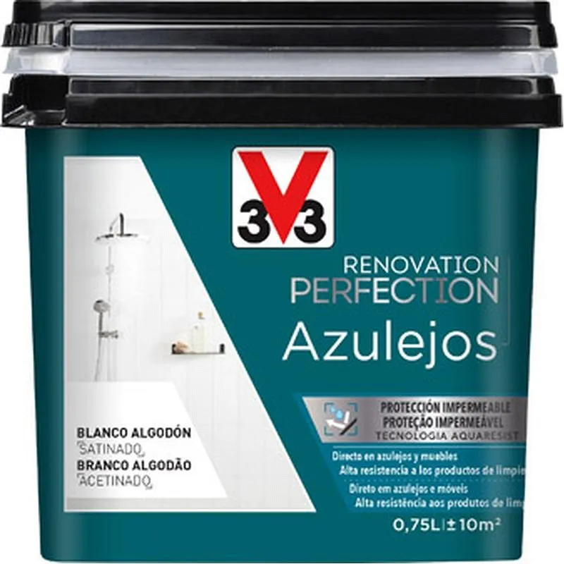 Compra PINTURA RENOVACION BAÑOS RENO PERFECTION AZULEJOS 2 L GRIS PLUMA V33 119646 al mejor precio