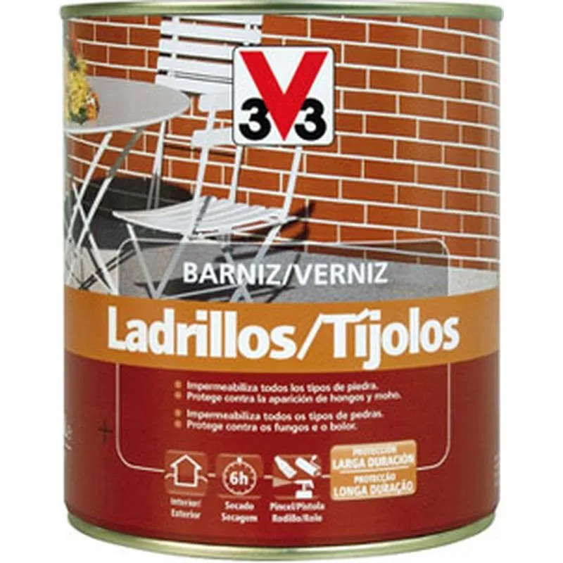 Compra BARNIZ EXTERIOR LADRILLO INCOLORO MATE 750 ML V33 6862 al mejor precio