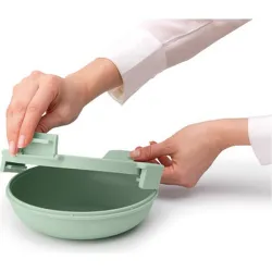 Compra CONTENEDOR ALIMENTOS REDONDO 1 L VERDE JADE BRABANTIA 206320 al mejor precio