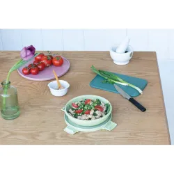 Compra CONTENEDOR ALIMENTOS REDONDO 1 L VERDE JADE BRABANTIA 206320 al mejor precio