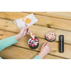 Compra CUBIERTOS SET 3 U DARK GREY BRABANTIA 206641 al mejor precio