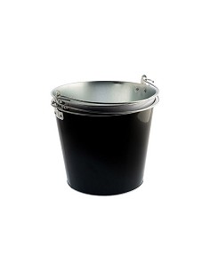 Compra Cubo /cubitera metalica negra-d.18.5x17x23.5cm KOALA 6312NN al mejor precio