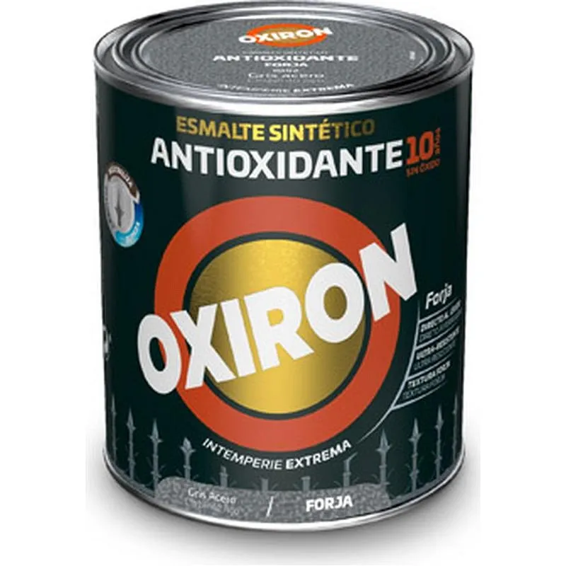 Compra ESMALTE ANTIOXIDANTE OXIRON FORJA 750 ML GRIS ACERO TITAN F20020234/5809026 al mejor precio