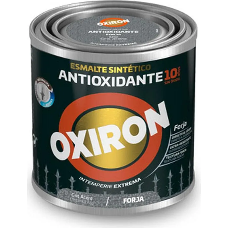 Compra ESMALTE ANTIOXIDANTE OXIRON FORJA 250 ML GRIS ACERO TITAN F20020214/5809024 al mejor precio