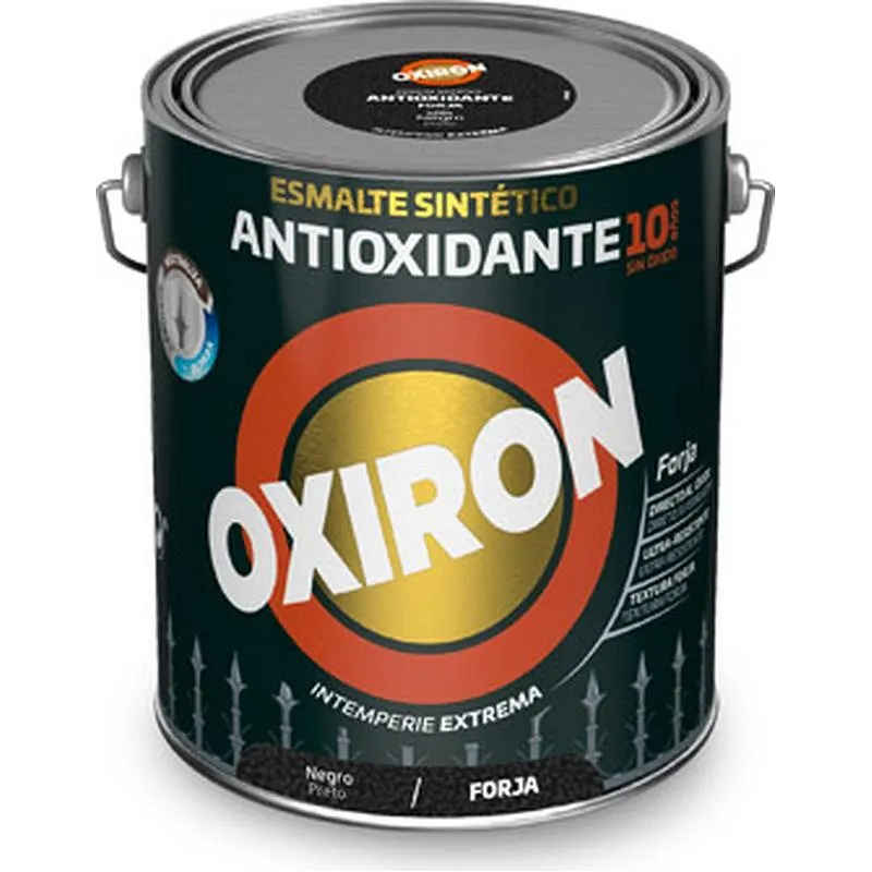 Compra ESMALTE ANTIOXIDANTE OXIRON FORJA 2,5 L NEGRO TITAN F20020425/5809030 al mejor precio