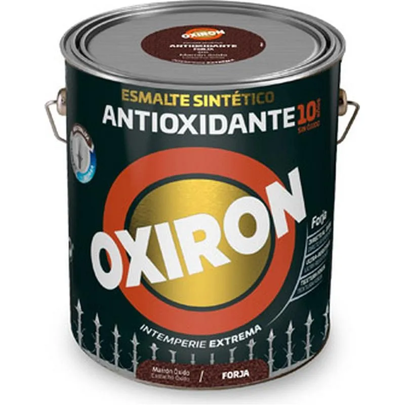 Compra ESMALTE ANTIOXIDANTE OXIRON FORJA 4 L MARRON OXIDO TITAN F20021404/5809032 al mejor precio