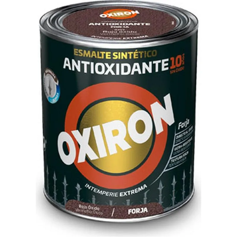 Compra ESMALTE ANTIOXIDANTE OXIRON FORJA 750 ML ROJO OXIDO TITAN F20021534/5809038 al mejor precio