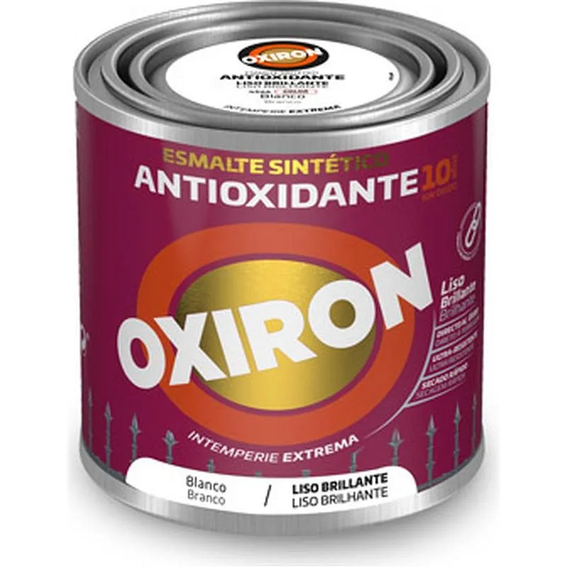 Compra ESMALTE ANTIOXIDANTE OXIRON LISO BRILLO 250 ML BLANCO TITAN F2C456614/5809077 al mejor precio