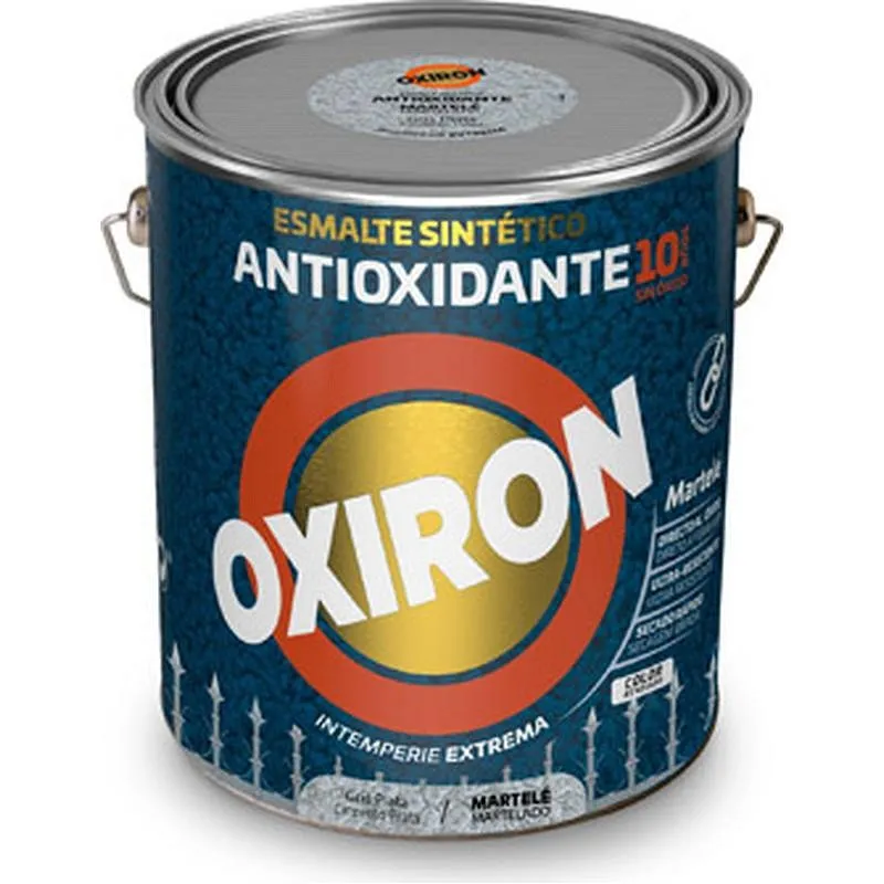 Compra ESMALTE ANTIOXIDANTE OXIRON MARTELE 750 ML GRIS PLATA TITAN F2D290034/5760803 al mejor precio