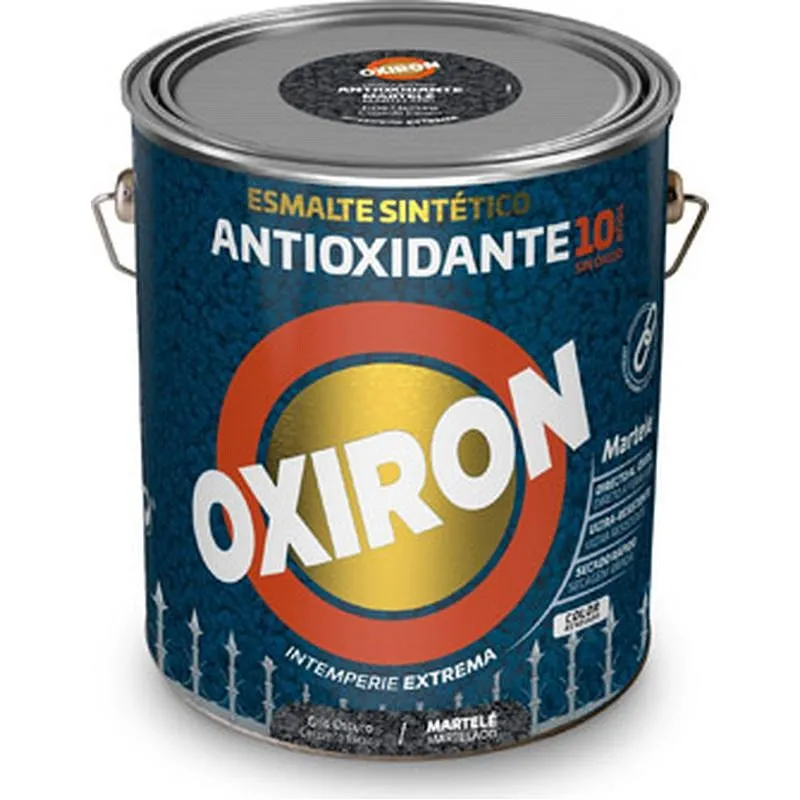 Compra ESMALTE ANTIOXIDANTE OXIRON MARTELE 750 ML GRIS OSCURO TITAN F2D290134/5760801 al mejor precio