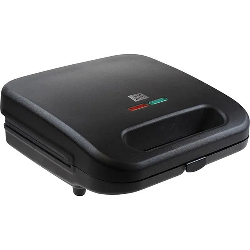 Compra SANDWICHERA GRILL CON PLACAS EXTRAIBLES 800 W NEGRA AMBIT H403 al mejor precio