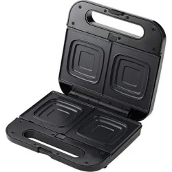 Compra SANDWICHERA GRILL CON PLACAS EXTRAIBLES 800 W NEGRA AMBIT H403 al mejor precio