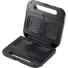 Compra SANDWICHERA GRILL CON PLACAS EXTRAIBLES 800 W NEGRA AMBIT H403 al mejor precio