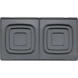 Compra SANDWICHERA GRILL CON PLACAS EXTRAIBLES 800 W NEGRA AMBIT H403 al mejor precio