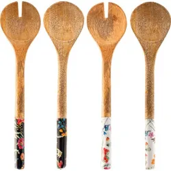 CUBIERTOS ENSALADA MADERA...