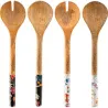 Compra CUBIERTOS ENSALADA MADERA CAROLINE 30 CM SURTIDO NON 9251500 al mejor precio