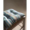 Compra COJIN SILLA MARIN VIVES 40 X 40 CM RAYAS AZUL IMPORT 9853900 al mejor precio
