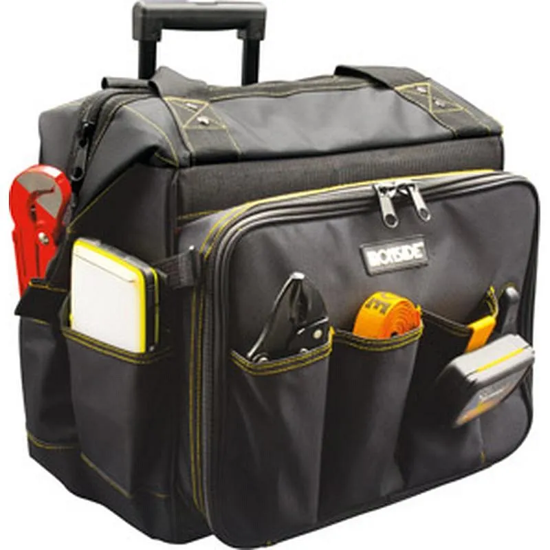 Compra MALETA PORTAHERRAMIENTAS TROLEY 43 X 40 X 32 IRONSIDE 102361 al mejor precio