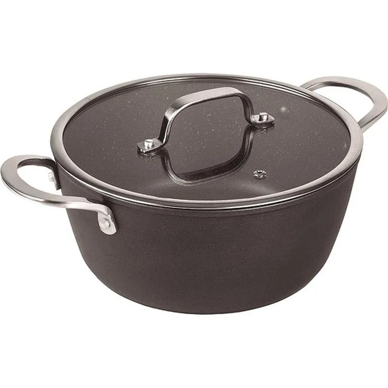 Compra CACEROLA ALTA ALUMINIO FORJADOCON TAPA EASY 20 CM INDUCCION LACOR 27040 al mejor precio