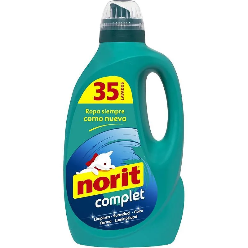 Compra DETERGENTE COMPLET 35 LAVADOS 1.750 ML NORIT 110421 al mejor precio