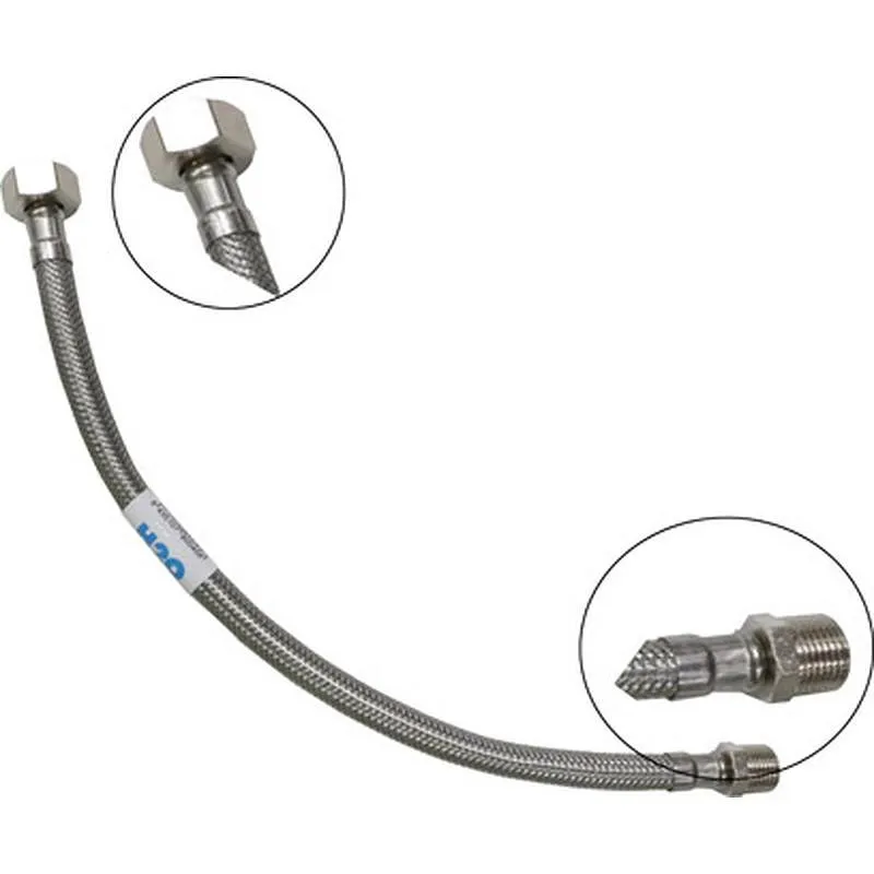 Compra CONEXION FLEXIBLE ACERO INOX MACHO 1/2" - HEMBRA 3/8" 20 CM H2O 1-M12H38-20 al mejor precio