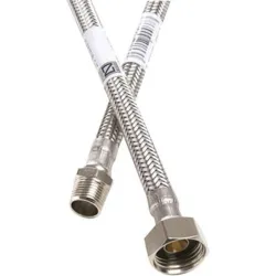 Compra CONEXION FLEXIBLE ACERO INOX HEMBRA 3/8" - HEMBRA 3/8" 35 CM H2O 1-H38H38-35 al mejor precio