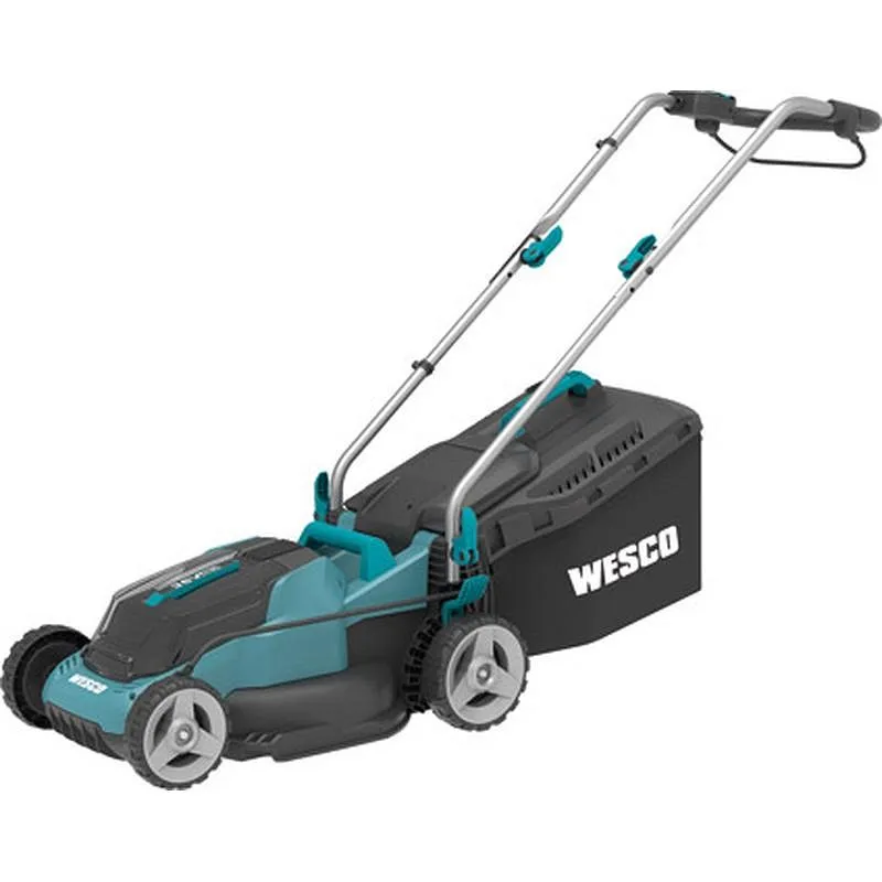 Compra CORTACESPED BATERIA 02X18V 34CM WESCO WS8701 al mejor precio