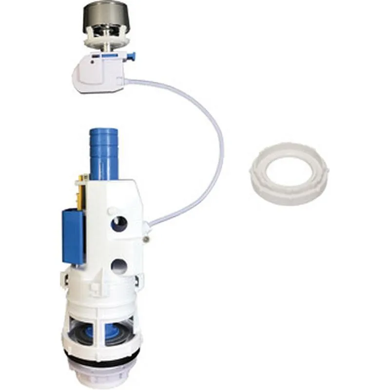 Compra DESCARGA CISTERNA WC DOBLE PULSADOR SIN KIT TORNILLERIA POR CABLE H2O 9714303 al mejor precio