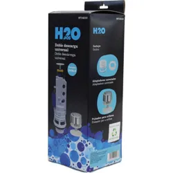 Compra DESCARGA CISTERNA WC DOBLE PULSADOR SIN KIT TORNILLERIA H2O 9714310 al mejor precio