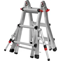 Compra ESCALERA ALUMINIO TELESCOPICA TELEFLEX 3+3 PELDAÑOS KYLATE 01-820-533 al mejor precio