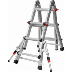 Compra ESCALERA ALUMINIO TELESCOPICA TELEFLEX 3+3 PELDAÑOS KYLATE 01-820-533 al mejor precio