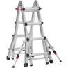 Compra ESCALERA ALUMINIO TELESCOPICA TELEFLEX 4+4 PELDAÑOS KYLATE 01-820-544 al mejor precio