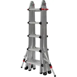 Compra ESCALERA ALUMINIO TELESCOPICA TELEFLEX 5+5 PELDAÑOS KYLATE 01-820-555 al mejor precio
