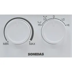 Compra CALEFACTOR CERÁMICO OSCILANTE 2000 W BLANCO SONEDAS NTY20-22E al mejor precio