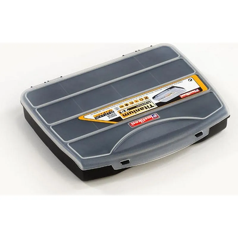 Compra CLASIFICADOR MALETIN POLIPROPILENO 12 COMPARTIMENTOS FIJOS 250 X 210 X 40 MM PLASTIKEN 80025 al mejor precio