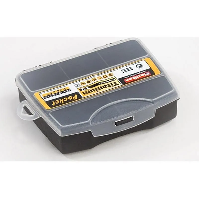 Compra CLASIFICADOR MALETIN POLIPROPILENO 8 COMPARTIMENTOS FIJOS 120 X 100 X 32 MM PLASTIKEN 80012 al mejor precio