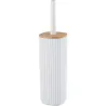 Compra ESCOBILLERO WC BLANCO BAMBU SERIE ROTELLO WENKO 25296100 al mejor precio