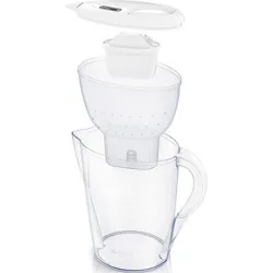 Compra JARRA FILTRANTE MARELLA BLANCA + 2 FILTROS MXPRO ALL IN -1 BRITA 1051130 al mejor precio