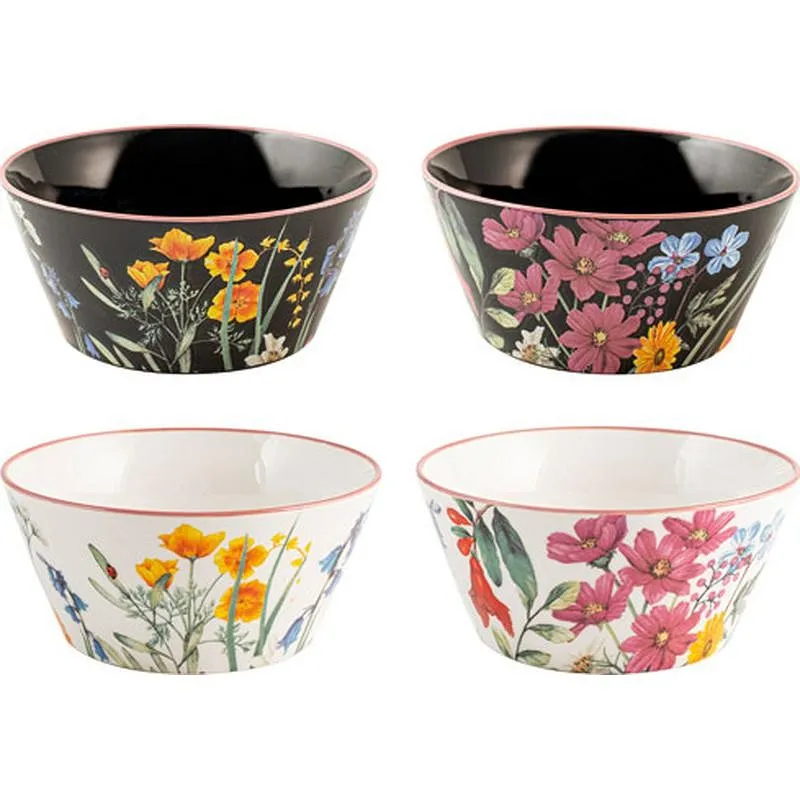 Compra BOL NEW BONE CHINA CAROLINE MIX BLANCO NEGRO diametro 14 CM SURTIDO NON 7077066 al mejor precio