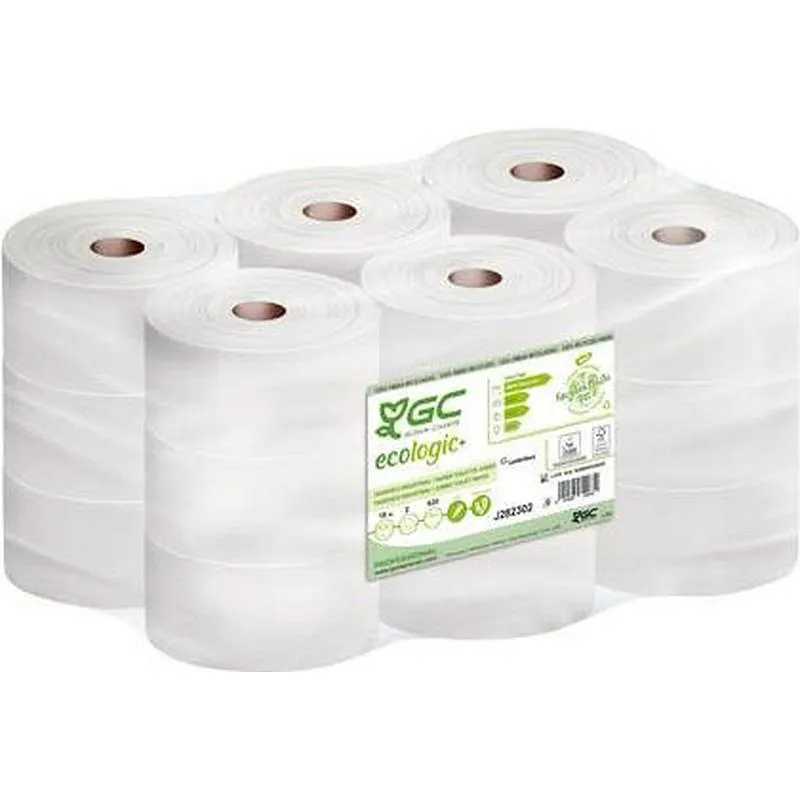 Compra PAPEL HIGIENICO INDUSTRIAL 124 M (18 ROLLOS) 2 CAPAS RECICLADO GC ECO J282302 al mejor precio